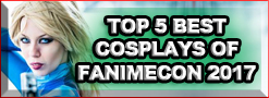 Top 5 Best Cosplays from Fanimecon 2017
