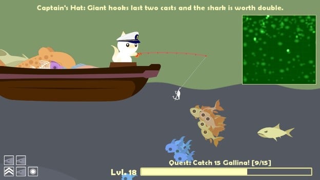 cat goes fishing free online game no download