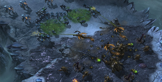 StarCraft II: Heart of the Swarm Screenshot