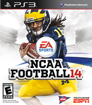 NCAA Football 14 Box Art