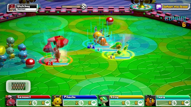 Pokémon Rumble U Screenshot