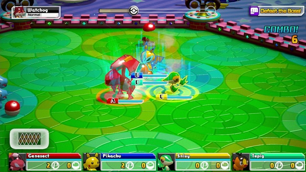 Pokémon Rumble U Screenshot