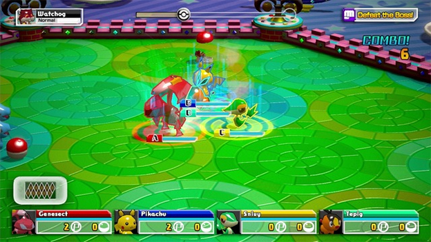 Pokémon Rumble U Screenshot