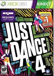 Just Dance 4 Box Art