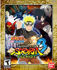 Naruto Shippuden: Ultimate Ninja Storm 3 Full Burst Box Art
