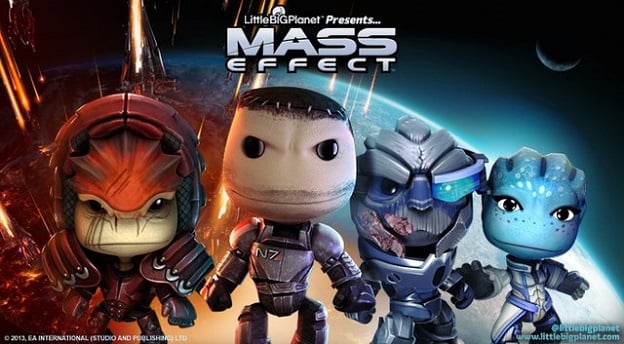 Sony's newly announced Mass Effect content pack for LittleBigPlanet is set to come out May 21, and will be under $10 according to a conversion estimate.