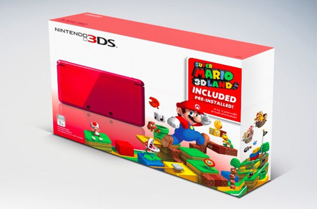 Nintendo is offering a new 3DS bundle for X-Mas shoppers this year. The 3DS Black Friday Bundle contains a red 3DS and a copy of Super Mario 3D Land.