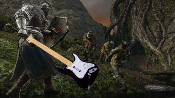 Someone Completed Dark Souls With A Rock Band Guitar Cheat Code Central