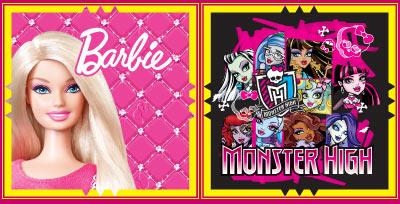 barbie and monster high