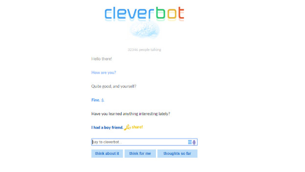 7-25-18 CleverBot Conversation AI lol.jpg