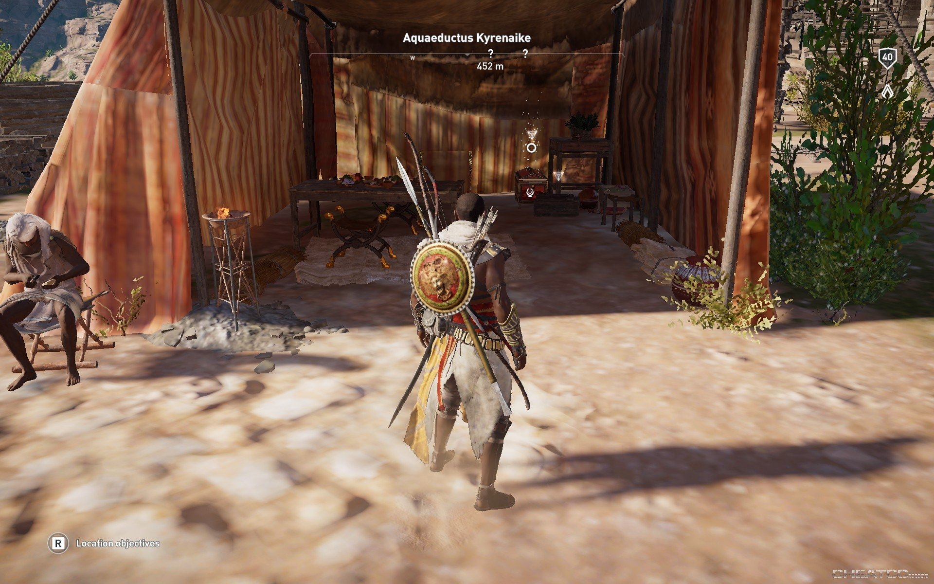 Assassins Creed Origins Guide And Walkthrough Aquaeductus Kyrenaike Location 1492