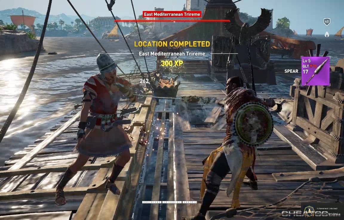 Assassin's Creed: Origins Guide & Walkthrough - Mareia Trireme (Location)