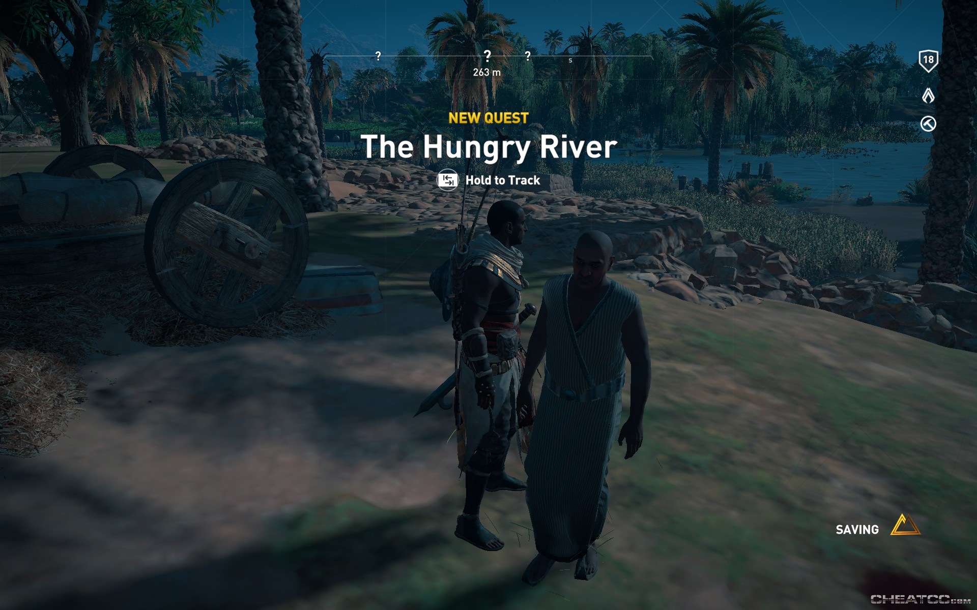 Assassin's Creed: Origins Guide & Walkthrough - The Hungry River (Side  Quest)