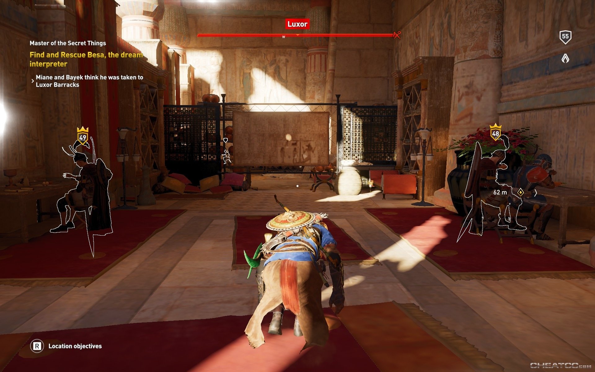 Assassin's Creed: Origins Guide & Walkthrough - Luxor (Location)