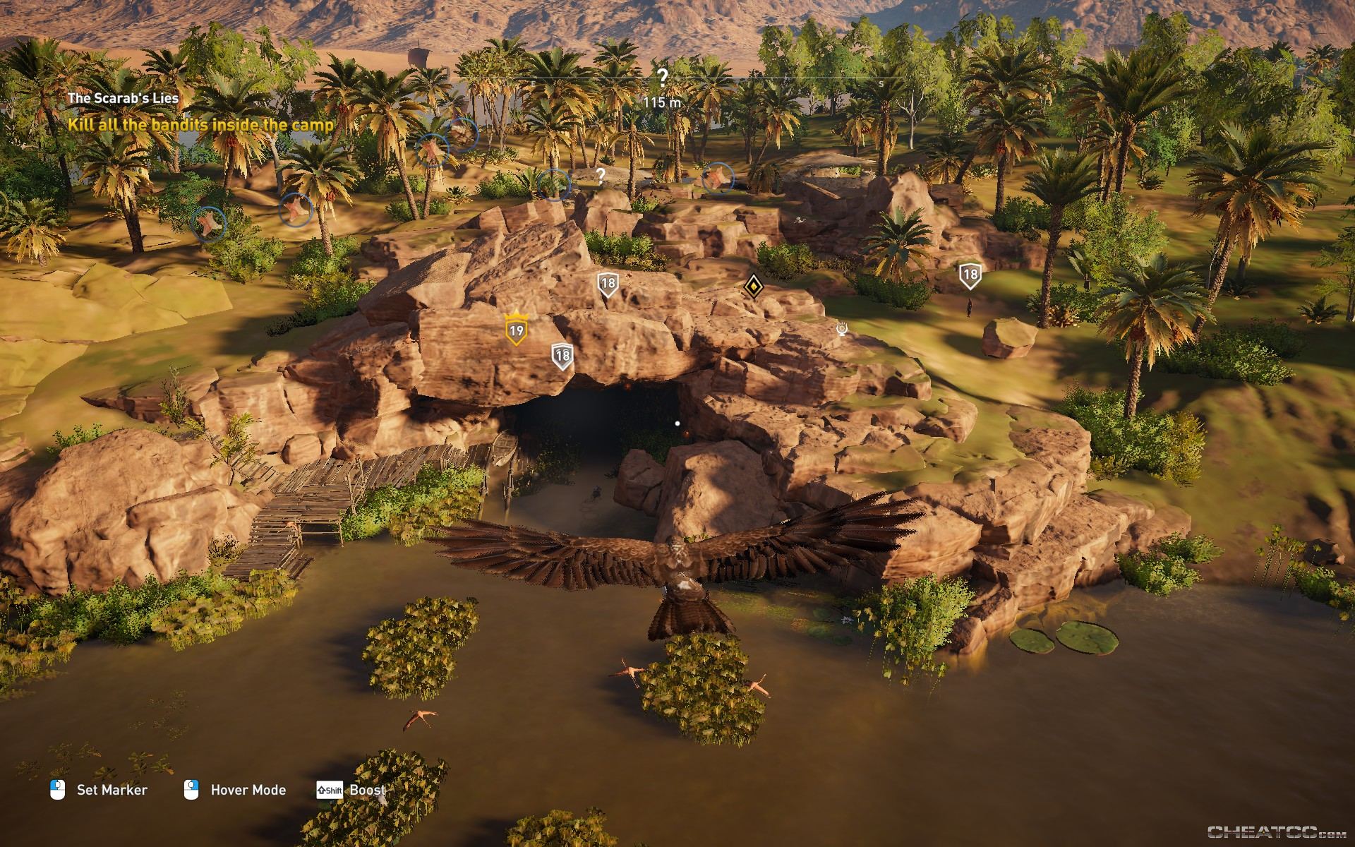 Assassin's Creed: Origins Guide & Walkthrough - Larder Station Hideout  (Location)