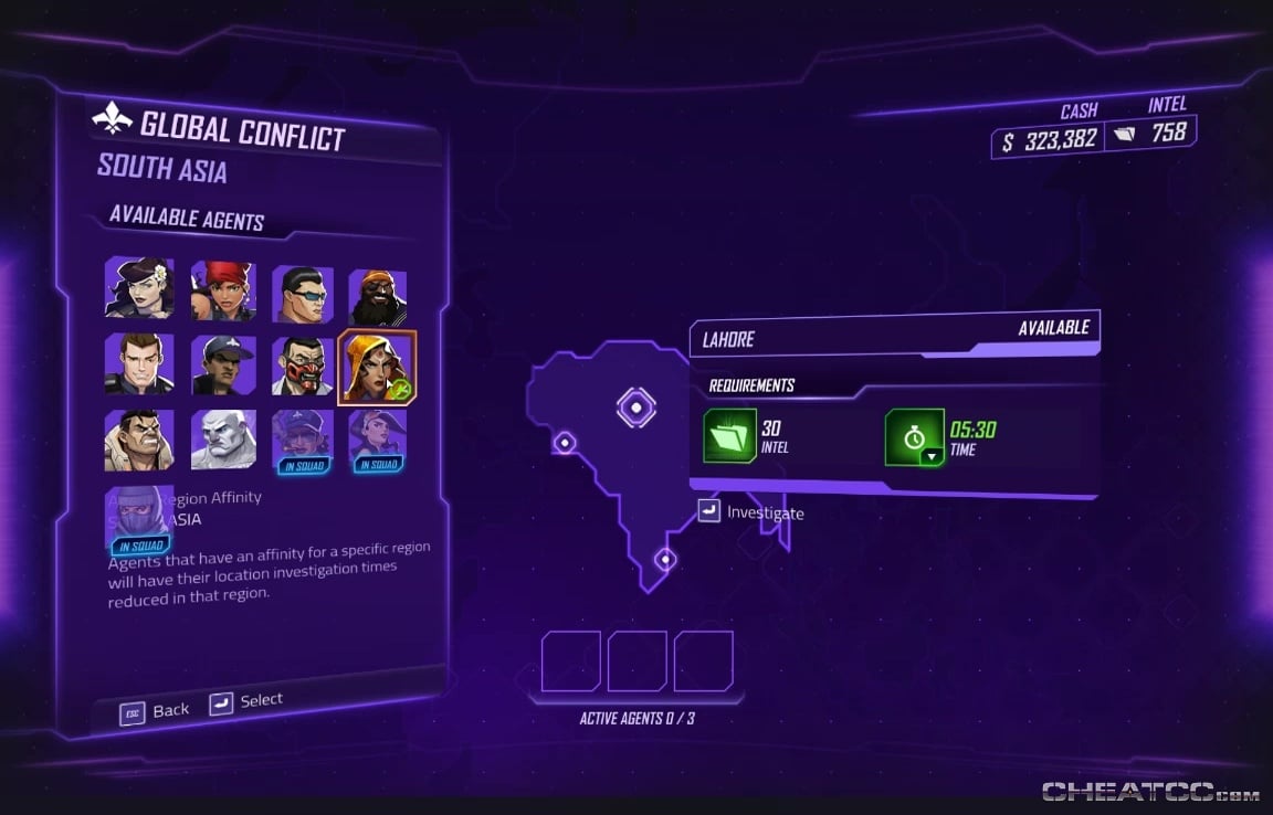 Agents of Mayhem - Intel