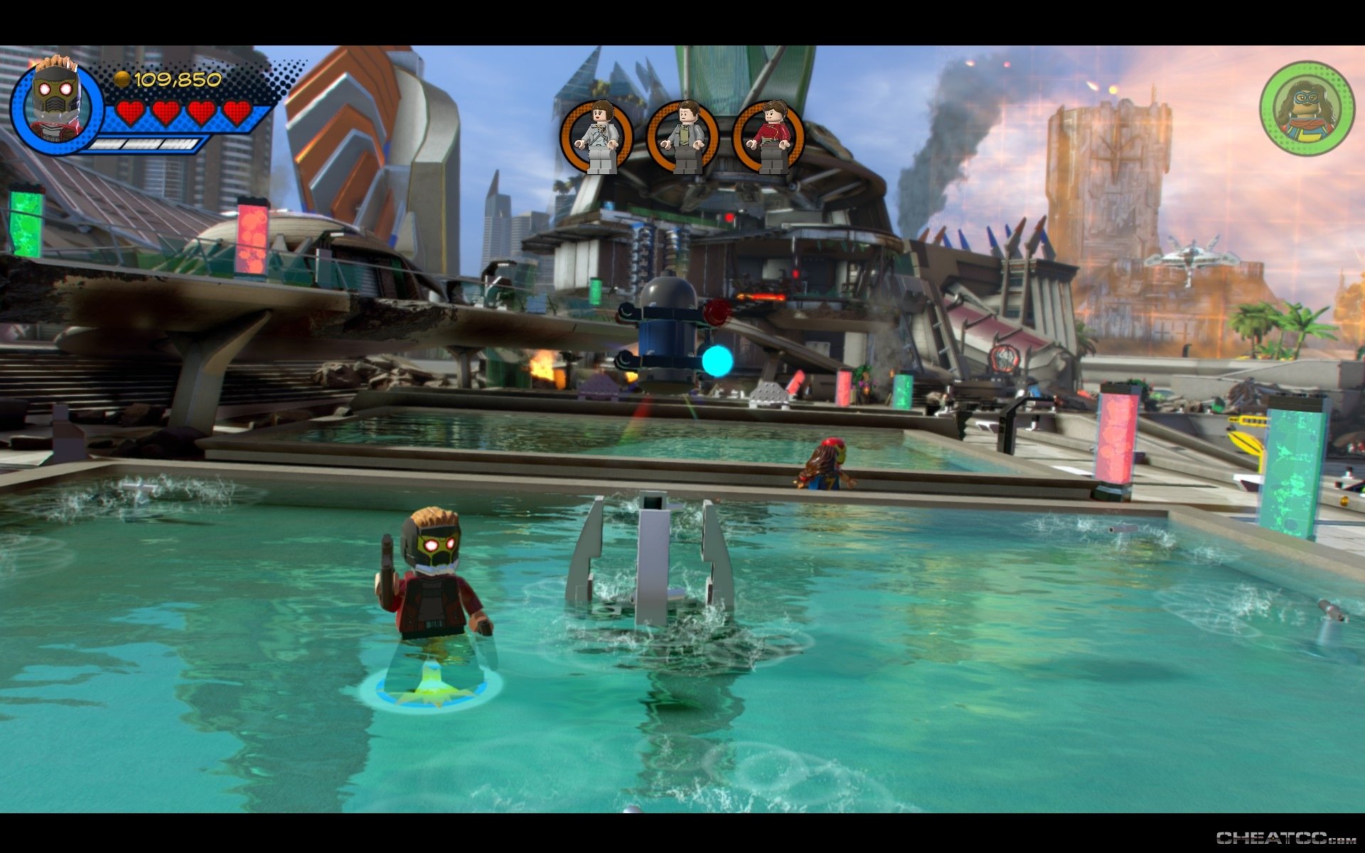 Lego Batman 3 Beyond Gotham PS4 [21] Planet Pink! 