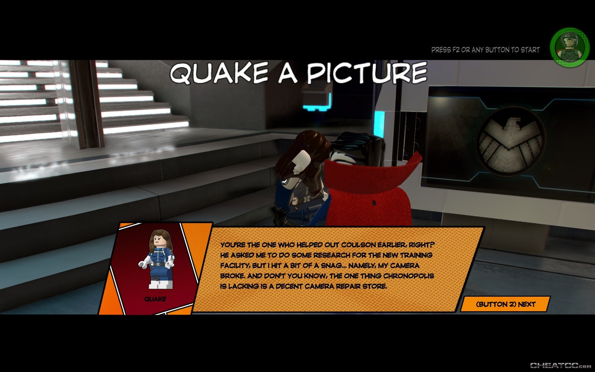 Lego marvel store superheroes 2 quake