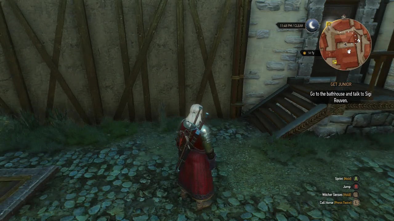 The Witcher 2 Mysterious Merchant, If he isn't in your game…