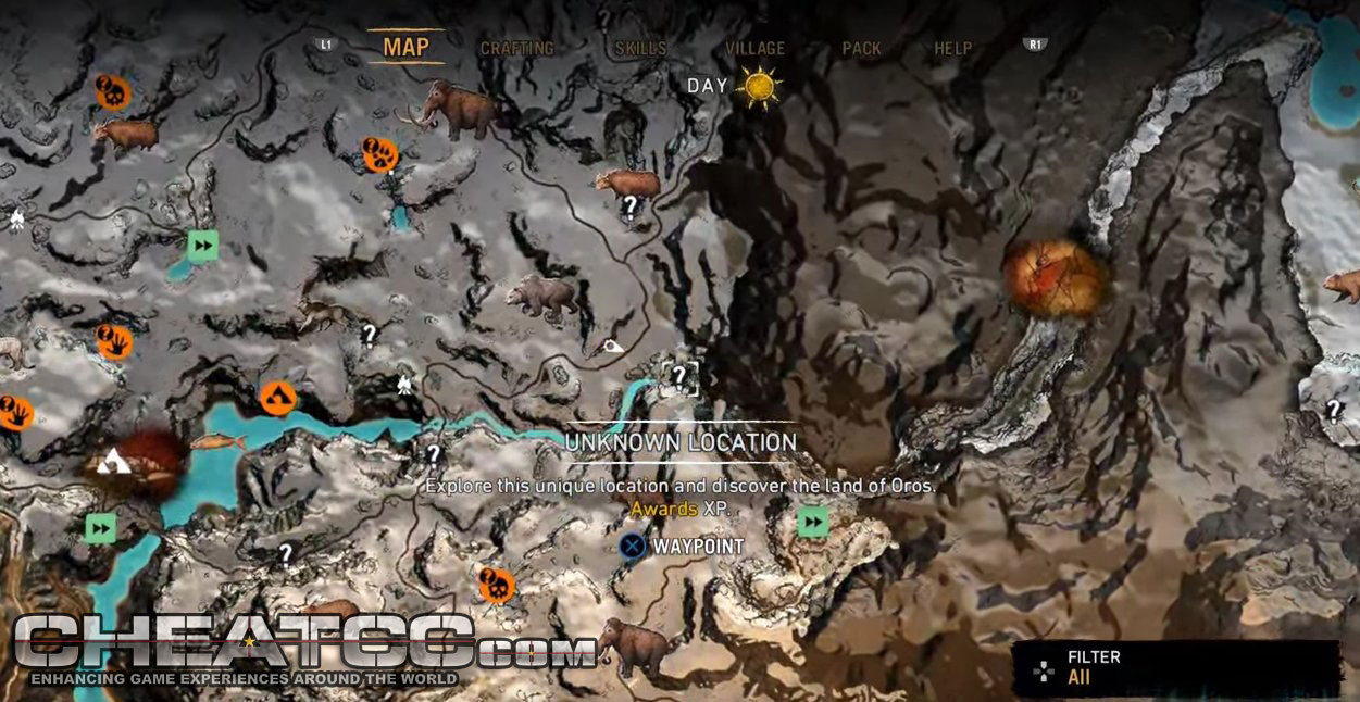 Far cry primal интерактивная карта