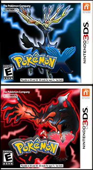 Pokémon X and Y Box Art