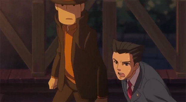 Professor Layton vs. Phoenix Wright: Ace Attorney Screenshot