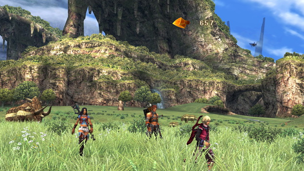 Xenoblade Chronicles 3D Screenshot