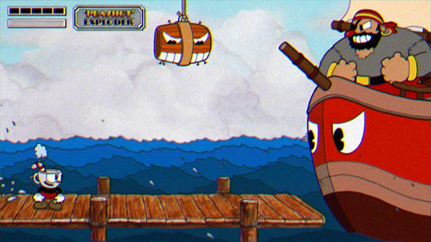 Cuphead in Don't Deal with the Devil Screenshot