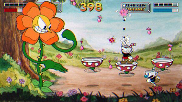 Cuphead in Don't Deal with the Devil Screenshot