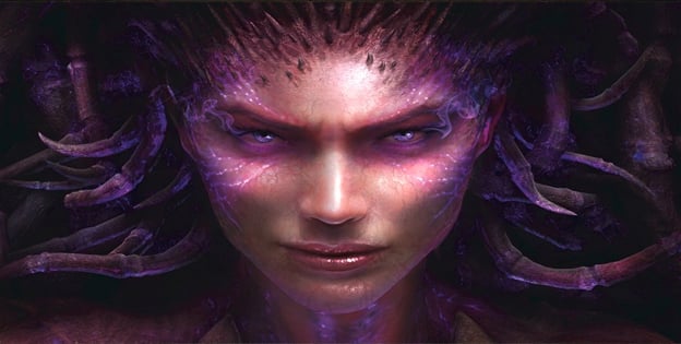 StarCraft II: Heart of the Swarm Screenshot