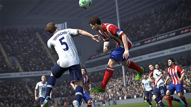 Captura de pantalla de FIFA Soccer 14