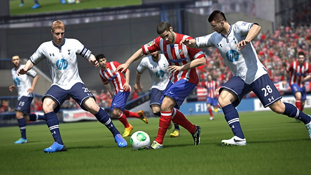 Captura de pantalla de FIFA Soccer 14