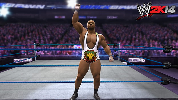 Captura de pantalla de WWE 2K14