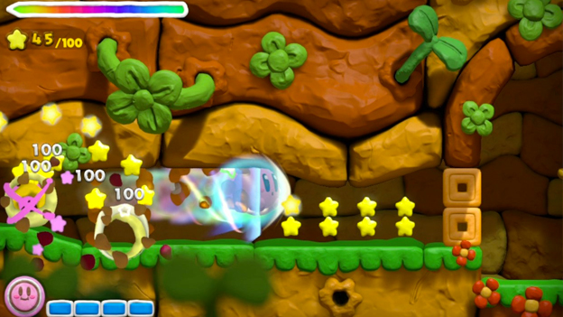 Kirby and the Rainbow Curse Screenshot