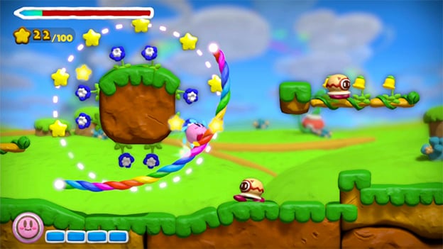 Kirby and the Rainbow Curse Screenshot