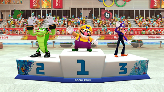 Mario & Sonic at the Sochi 2014 Olympic Winter Games Screenshot