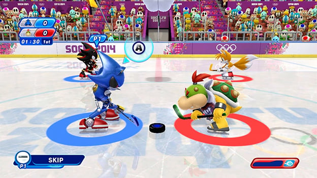 Mario & Sonic at the Sochi 2014 Olympic Winter Games Screenshot