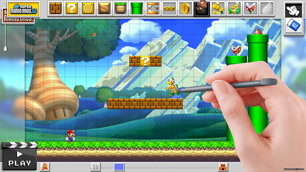 Mario Maker Screenshot