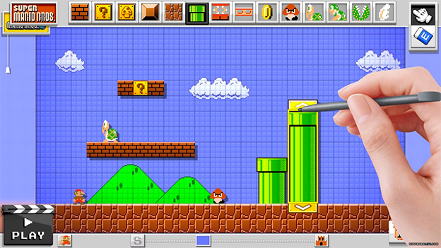 Mario Maker Screenshot