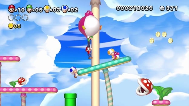 new super mario bros wii free online game