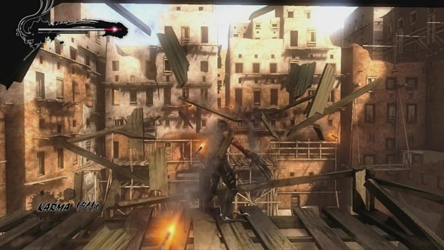 Ninja Gaiden 3: Captura de pantalla de Razor's Edge