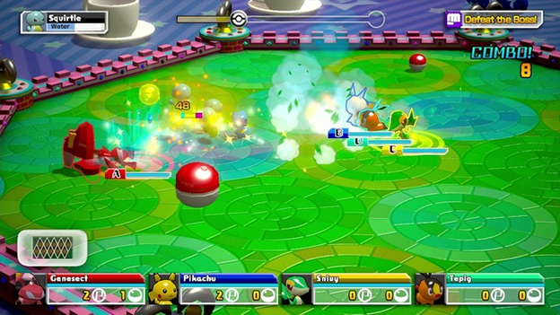 Pokémon Rumble U Screenshot