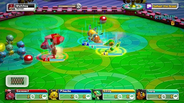 Pokémon Rumble U Screenshot