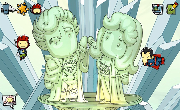 Scribblenauts Unmasked: A DC Comics Adventure Screenshot