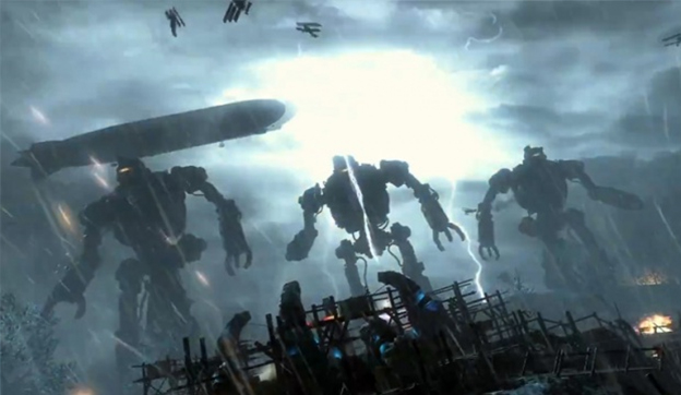 Black Ops II Origins Zombie Map is Nazi Zombies + Pacific Rim +