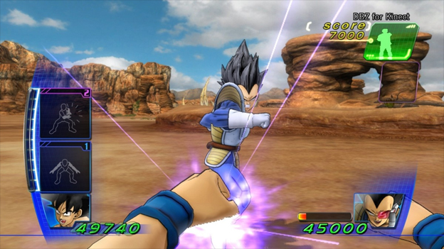 Dragon Ball Z for Kinect Screenshot