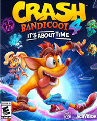 Crash Bandicoot 4: It's About Time Cover Art