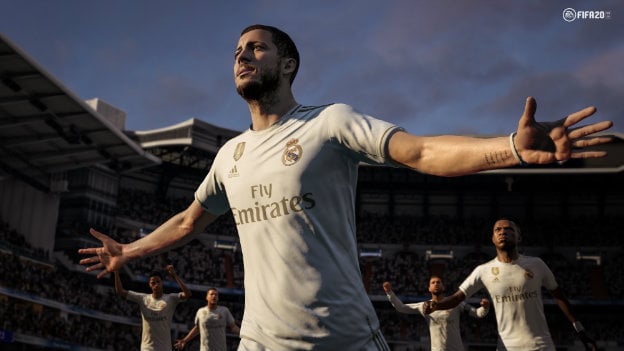 Captura de pantalla de FIFA 20