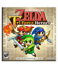 download the legend of zelda tri force heroes 2015 for free