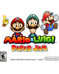 Mario & Luigi: Paper Jam Box Art